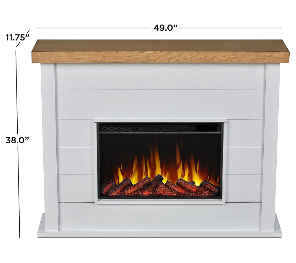 Real Flame Marshall 49″ Slim Electric Fireplaces.