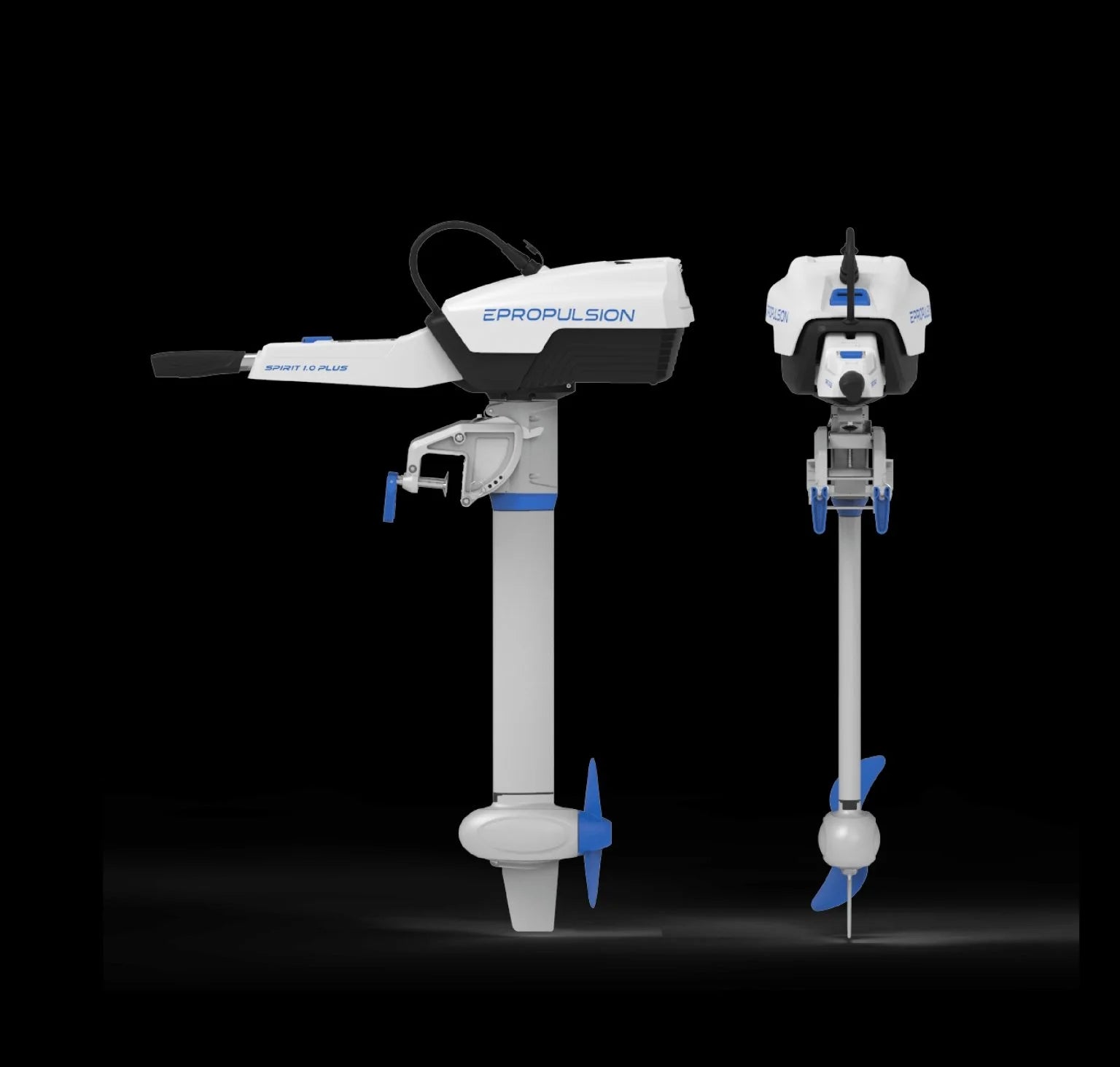 ePropulsion Spirit 1.0 Plus 3HP Electric Outboards Motors Extra Short Shaft w/o Battery