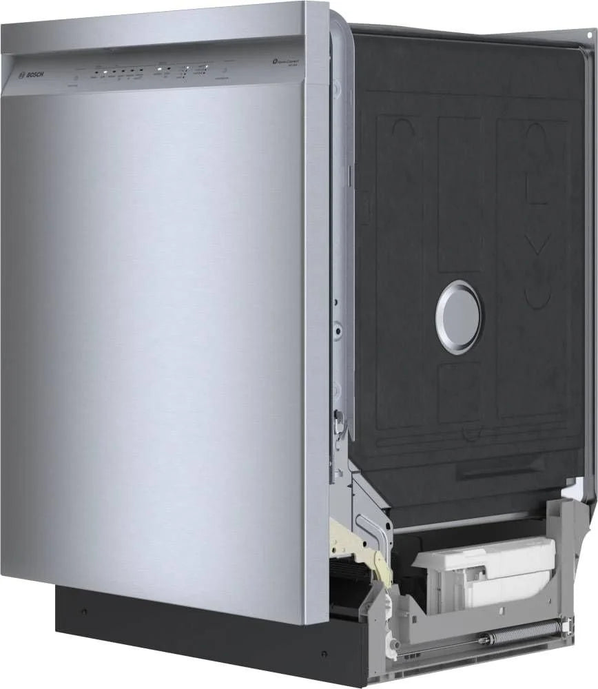 Bosch SHE41CM5N 300 Series 24″ Dishwashers 48 db – Recessed Handle, Stainless Steels