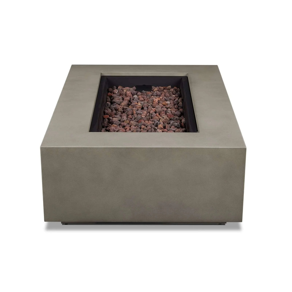 Real Flame Aegean 50″ Rectangle Propanes Gas Outdoor Fire Tables