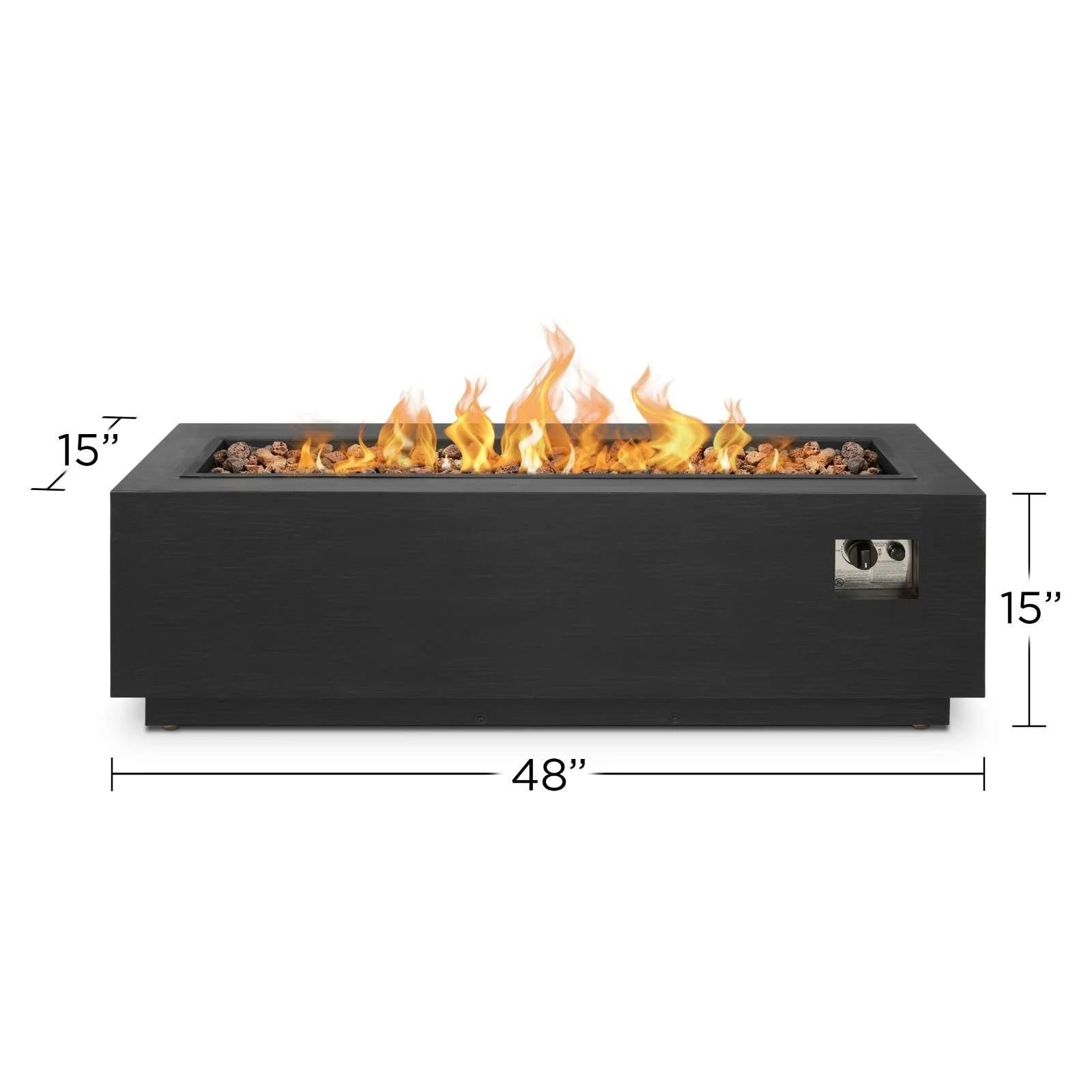 Real Flame Lanesboro Propanes or Natural Gas Fire Pit Tables