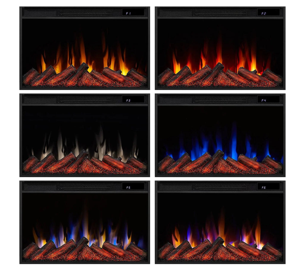 Real Flame Marshall 49″ Slim Electric Fireplaces.