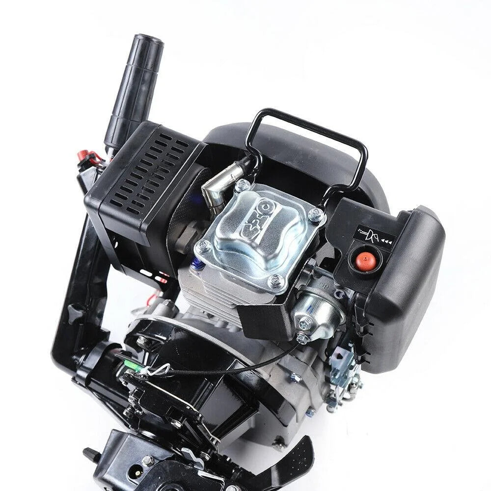 Hangkai Water Cooled 2 Stroke 6HP Outboards Motors Petrol Powered Engine