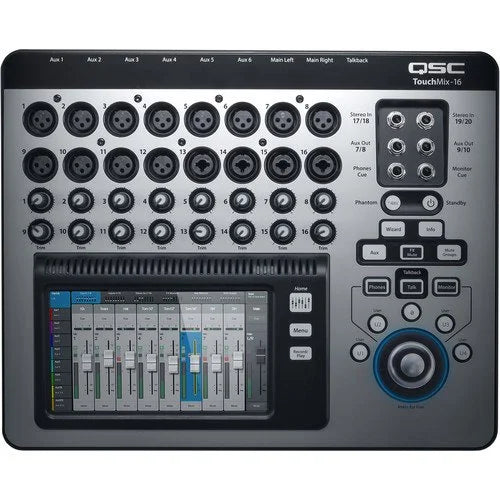 QSC TouchMix-16 Compact Digital Mixers with Watertight Road Case Kits