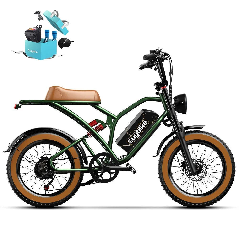 Euybike S4 Moped-Style Fat Tire Electrics Bikes