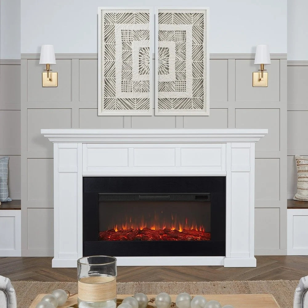 Real Flame Alcott 75″ Landscape Electrics Fireplaces