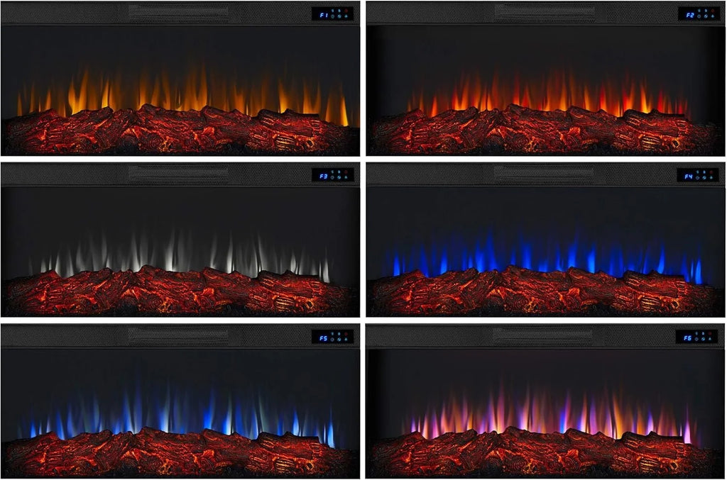 Real Flame Bernice Landscape Electric Fireplaces.