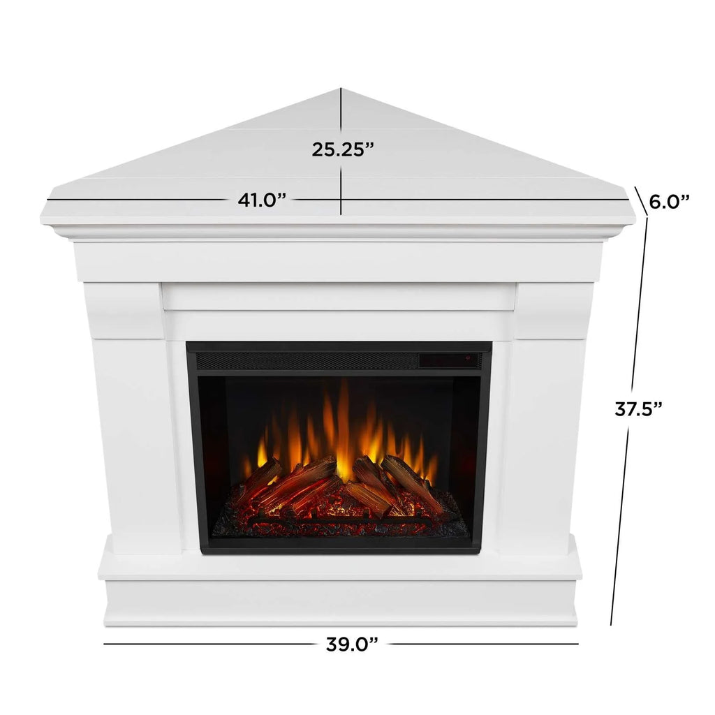 Real Flame Chateau Corner Electrics Fireplace.