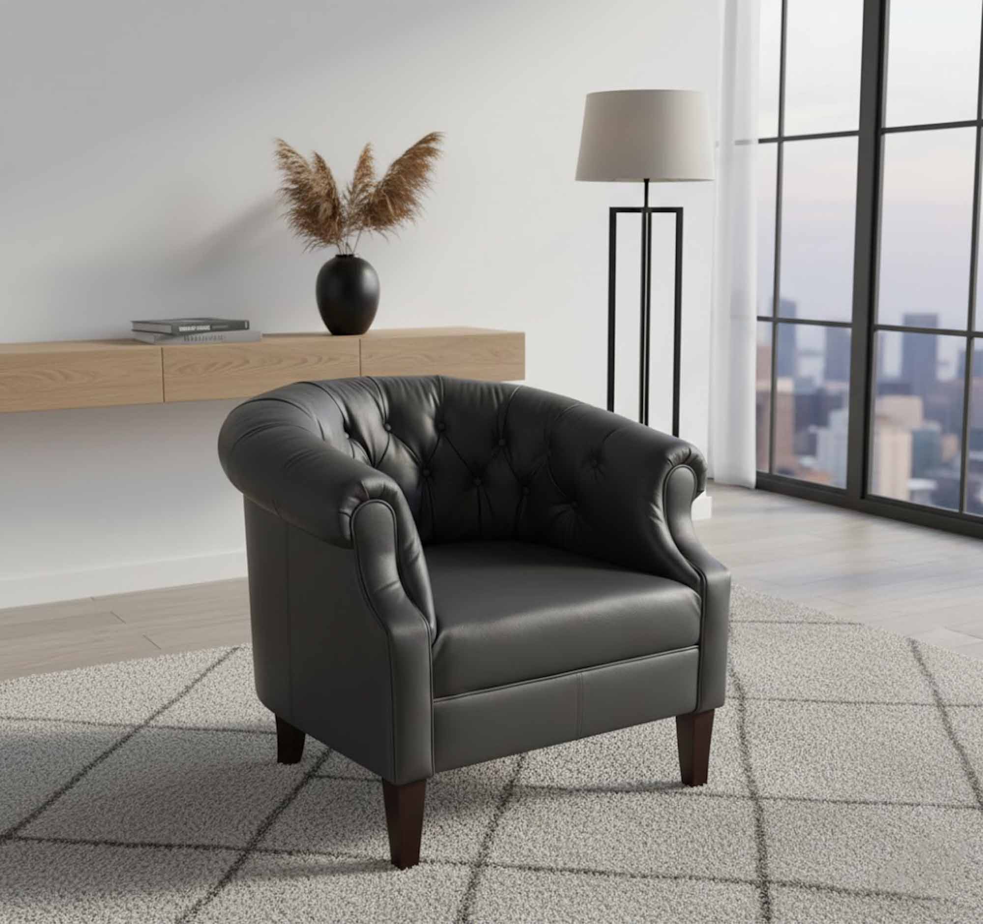 Amelia Leather Chair
