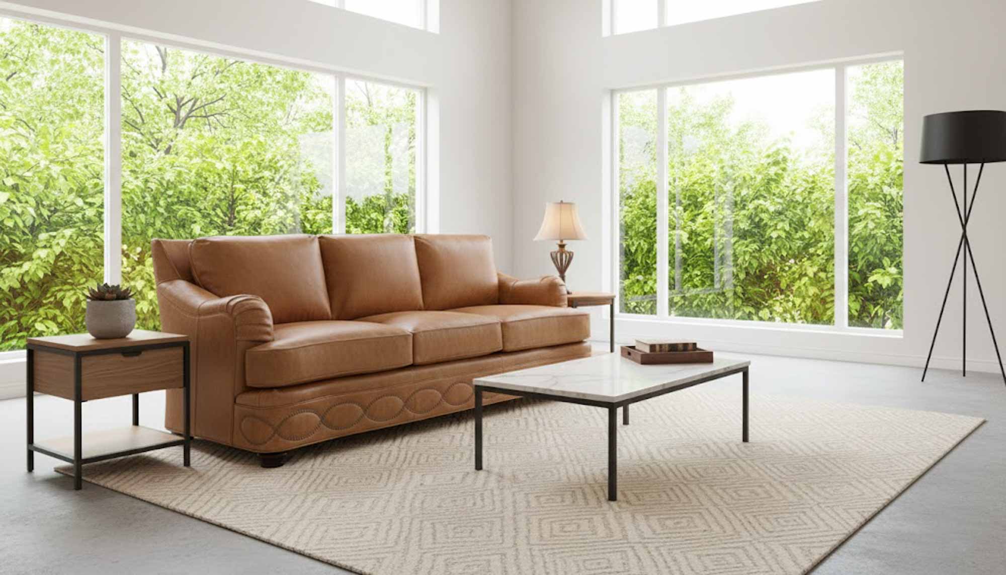 Whitehead Leather Sofa