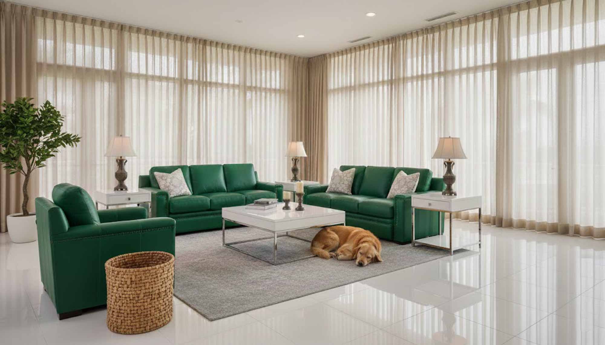 Franklin Leather Sofa