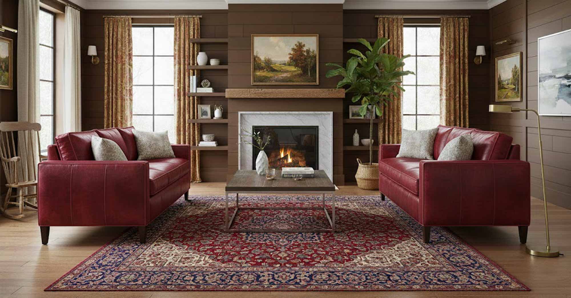 Polo Leather Sofa