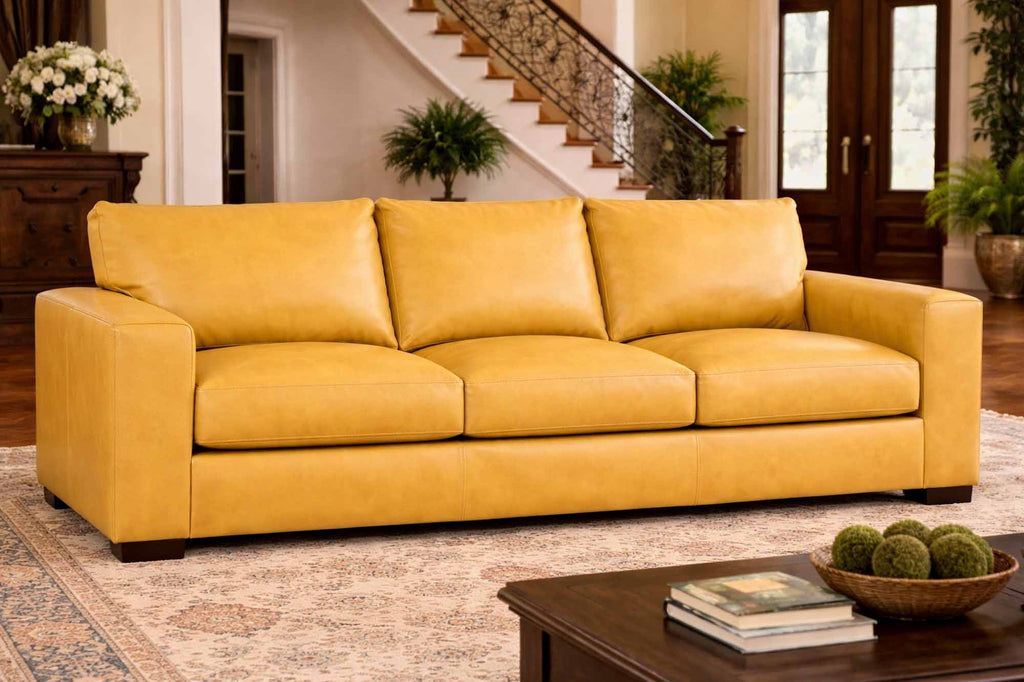 Donovan Leather Sofa