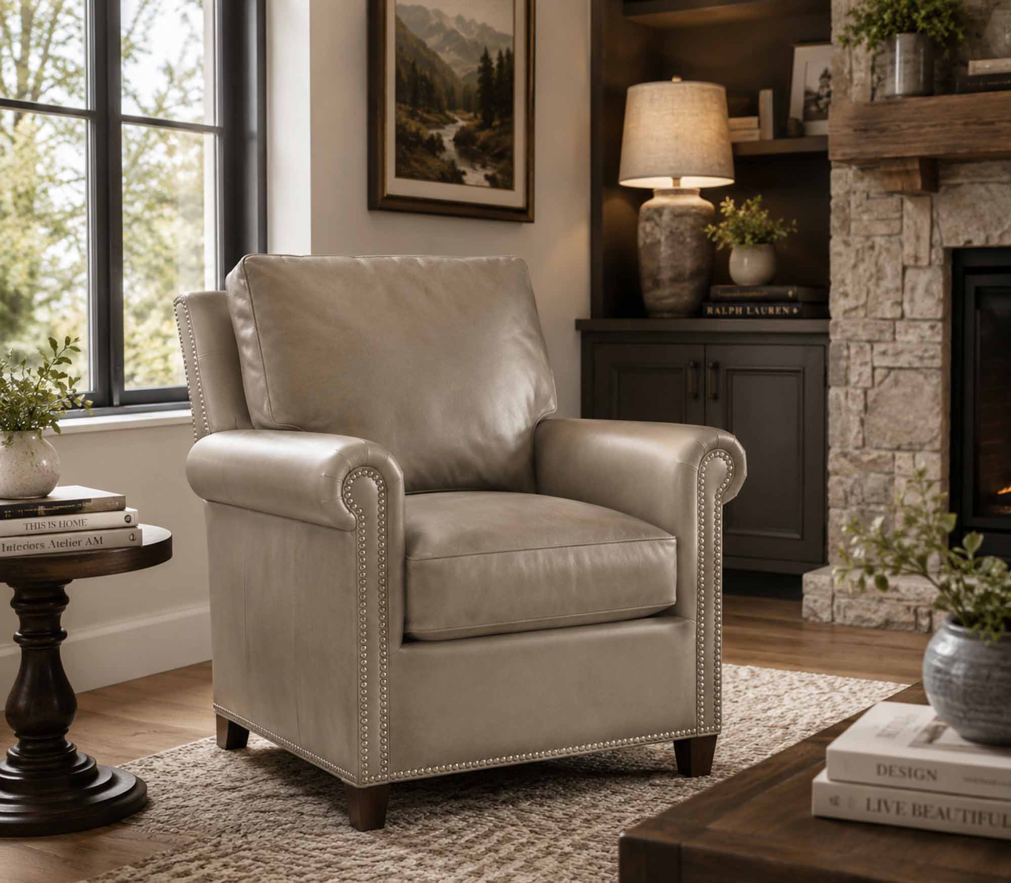 Rita Leather Chair