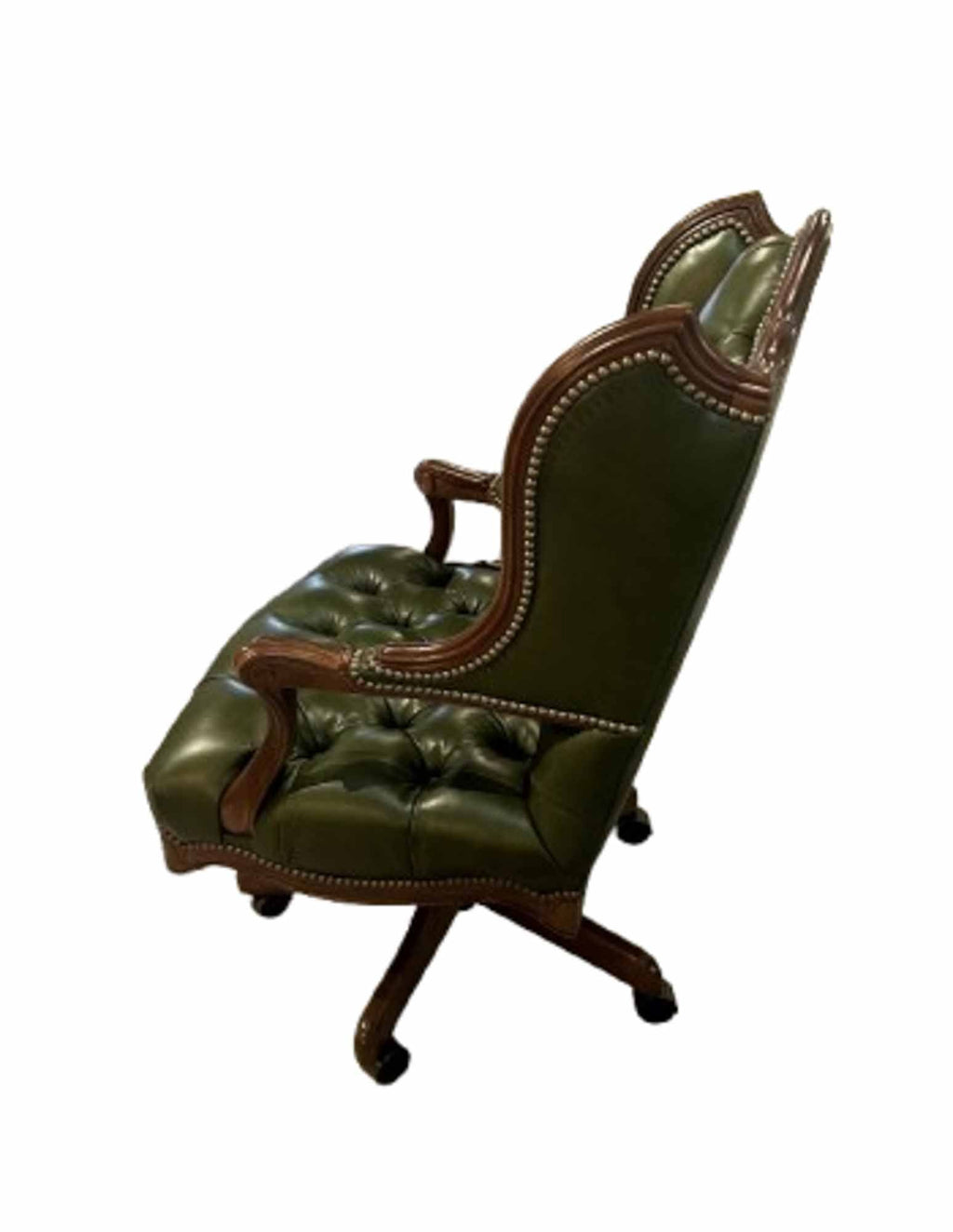 Arthur Leather Tufted Executive Chair