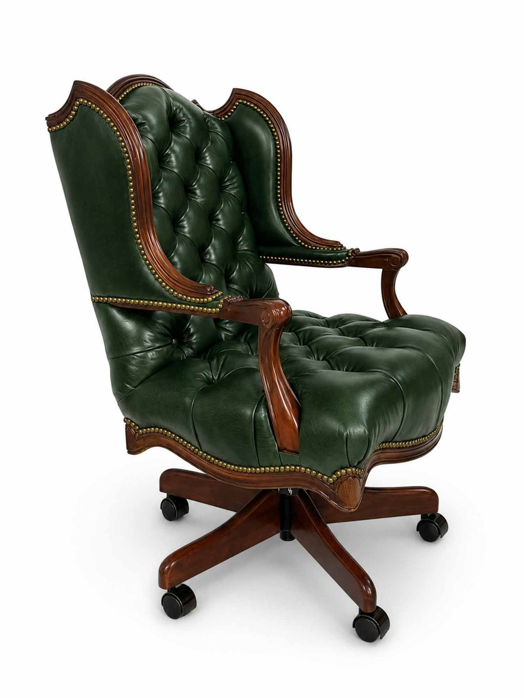 Arthur Leather Tufted Executive Chair
