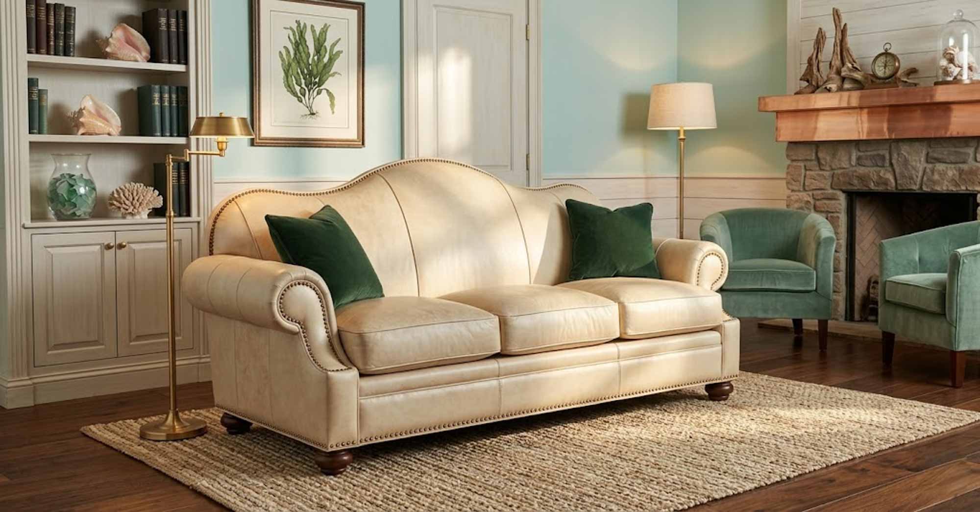 Sitka Leather Sofa