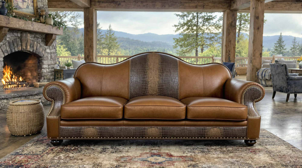 Sitka Leather Sofa
