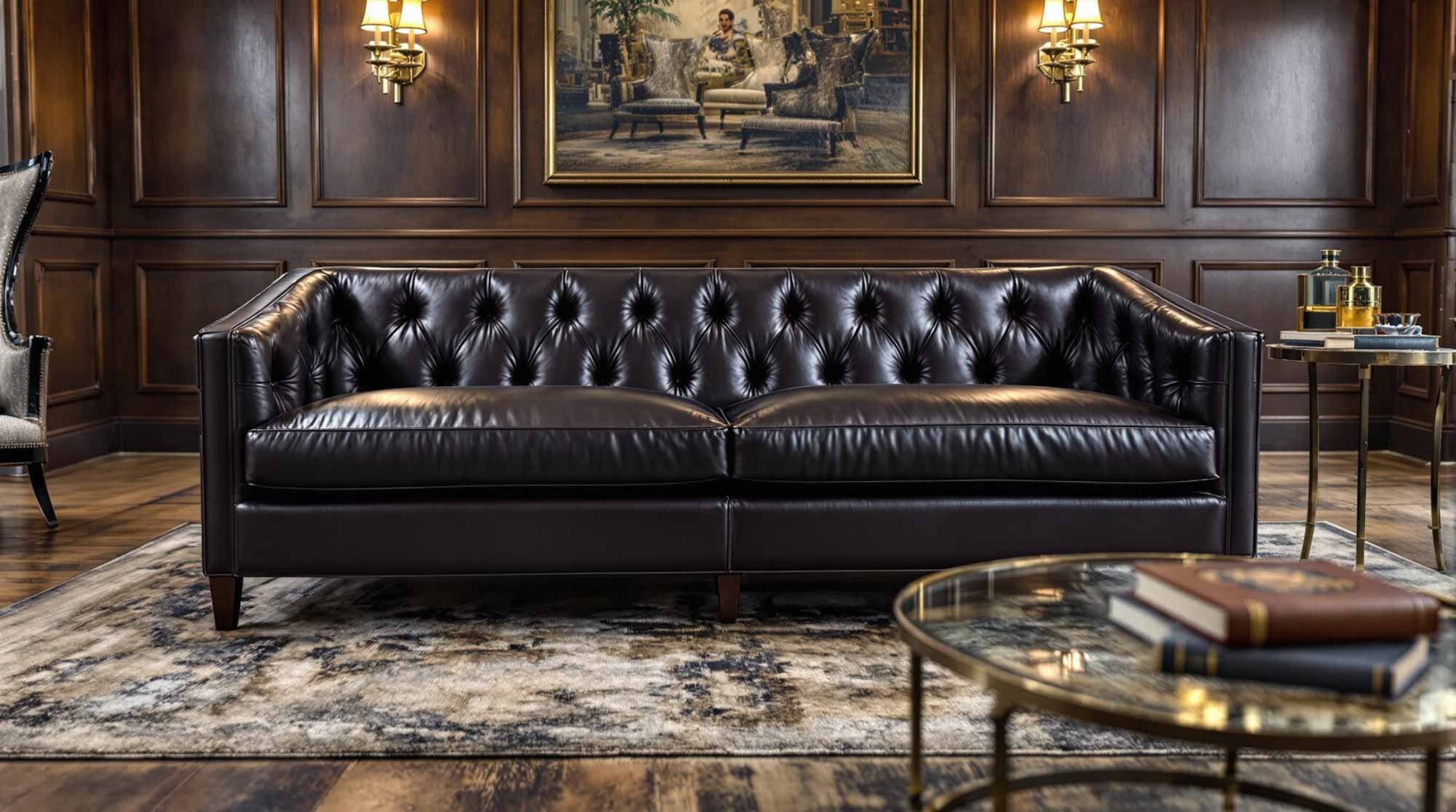 Samson Leather Sofa