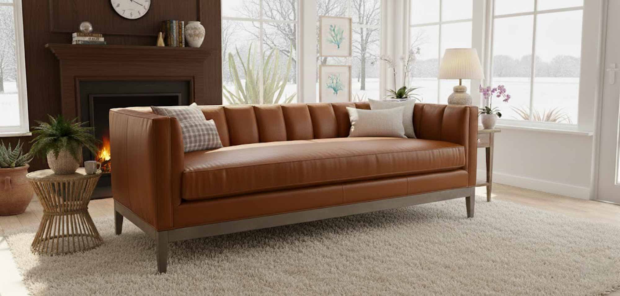 Sophia Leather Sofa