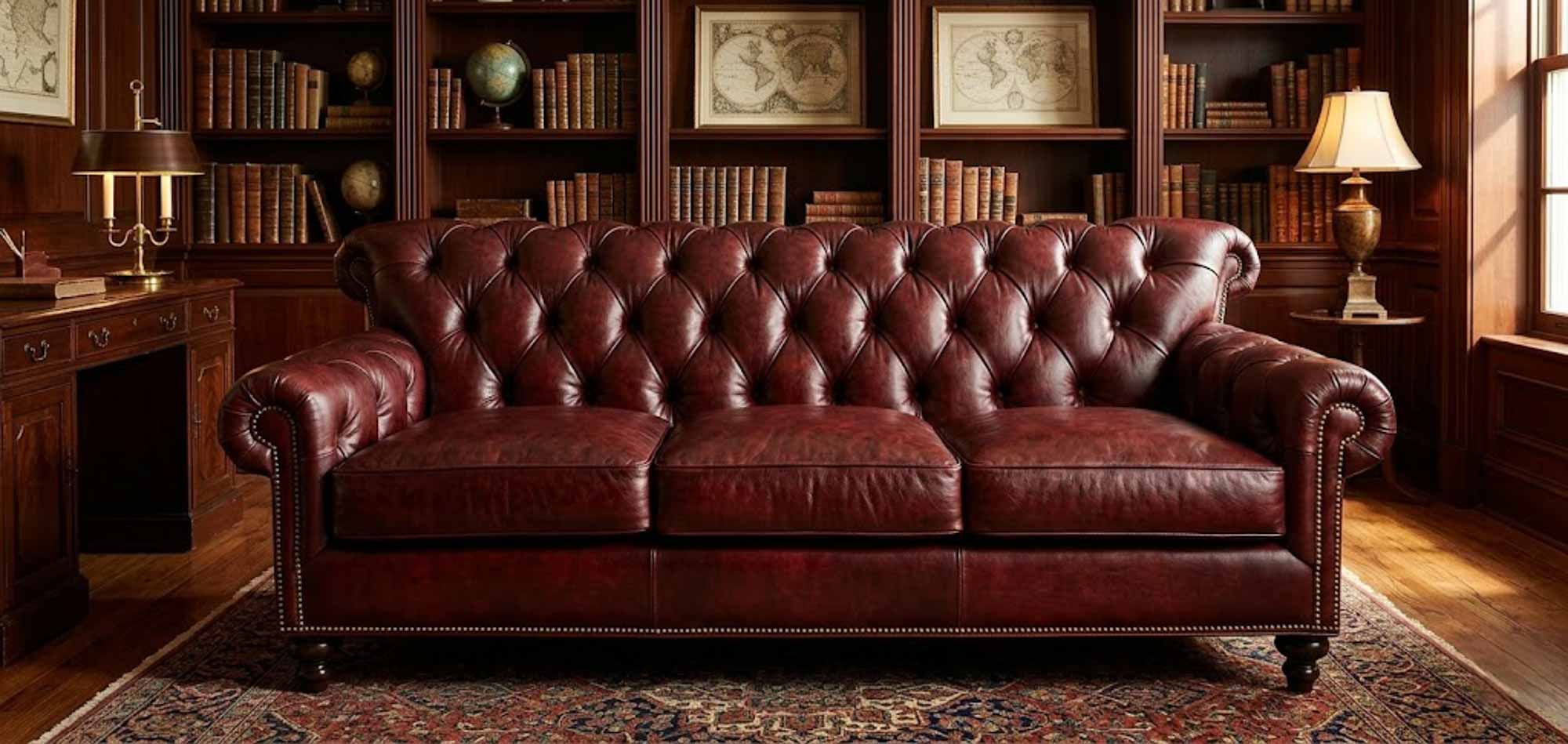 Leopold Leather Sofa
