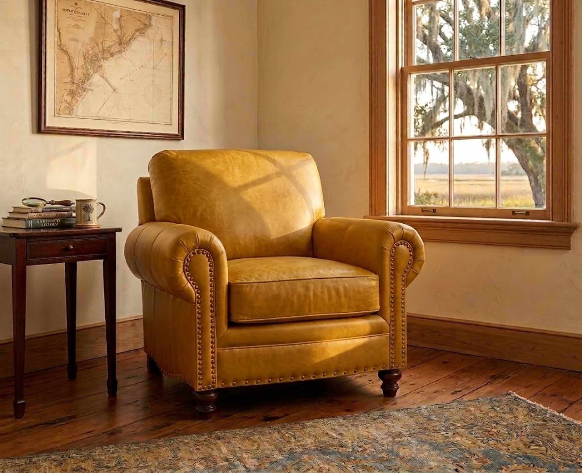 Port Leather Chair