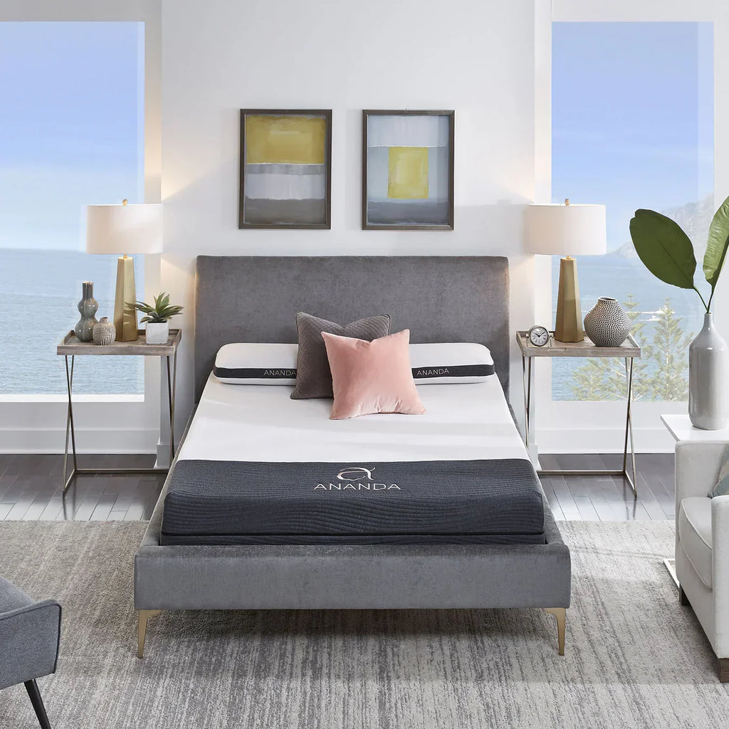 Bedplanet 12" Ananda Pearl & Gel Memory Foam Mattress – Cooling & Edge Support