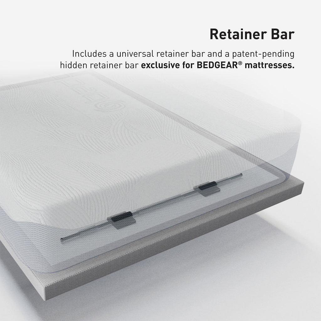 Bedgear Flex LSX Adjustable Base - 4-Motor Articulation with Bluetooth Audio & Massage