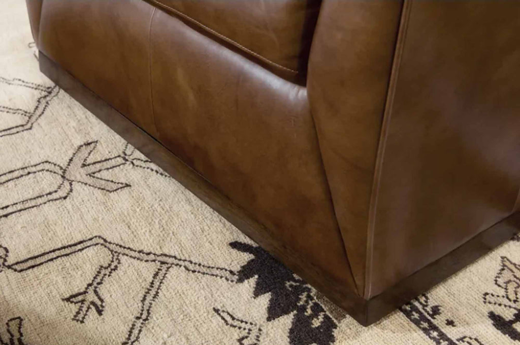 Fairytale Leather Sofa In Hazelnut