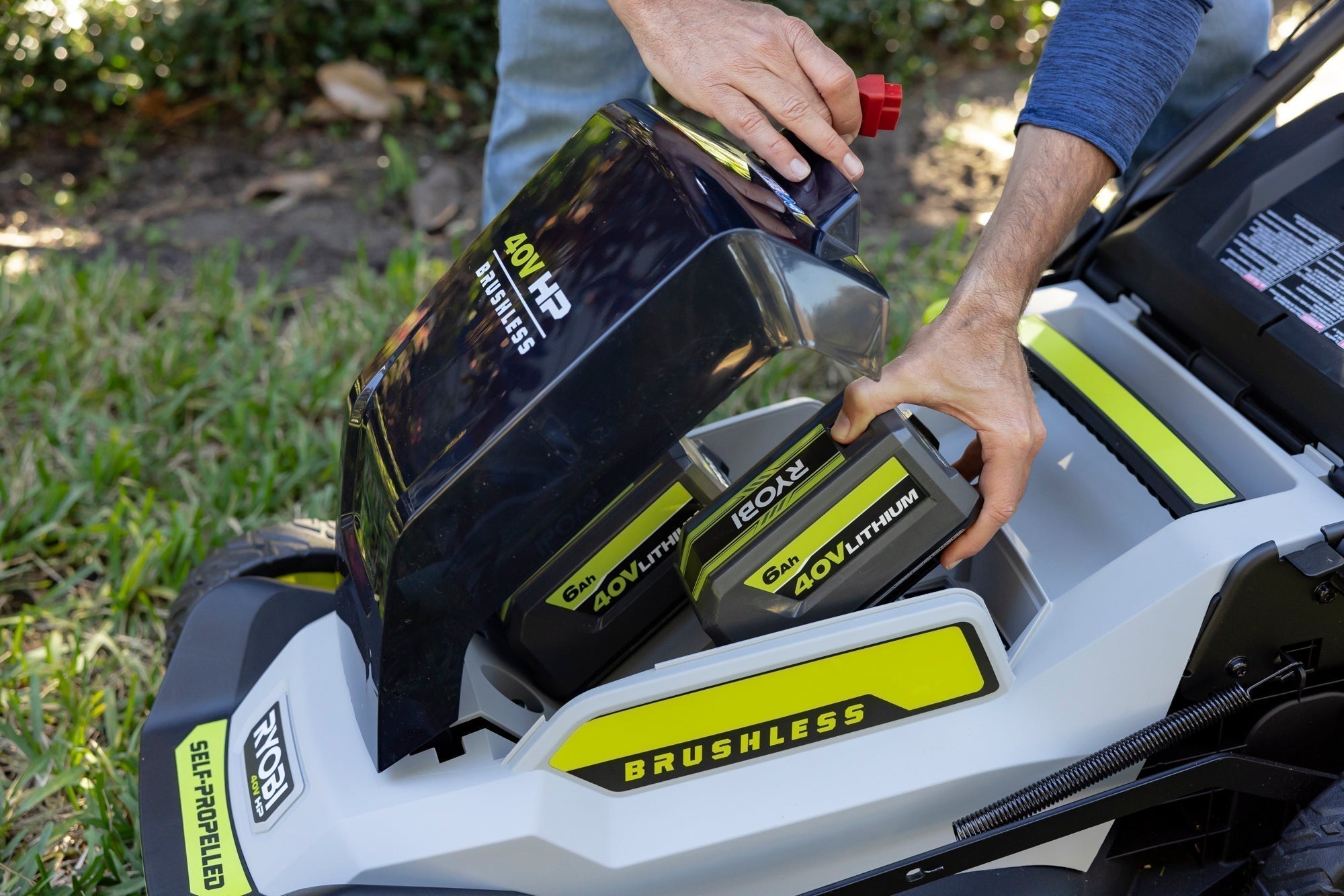 40V Brushless 20 in. Cordless Walk Behind Self-Propelled Lawn Mower