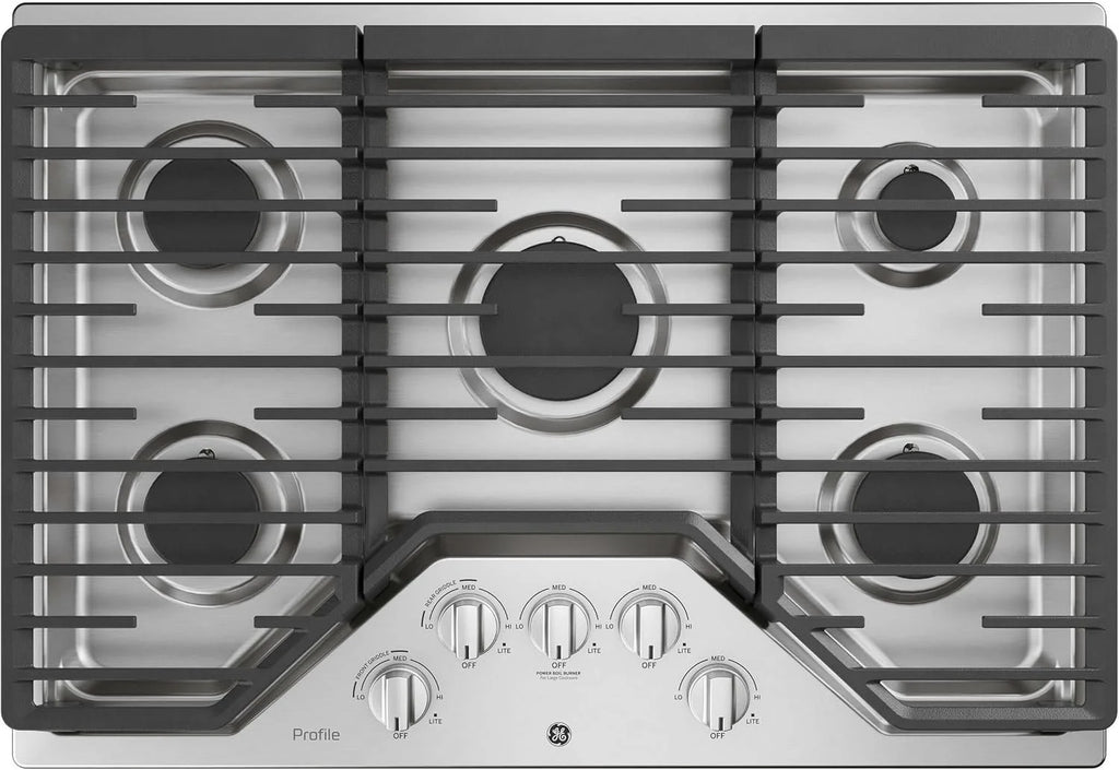 GE Profile PGP7030SLSS 30″ Built-in Gas Cooktops