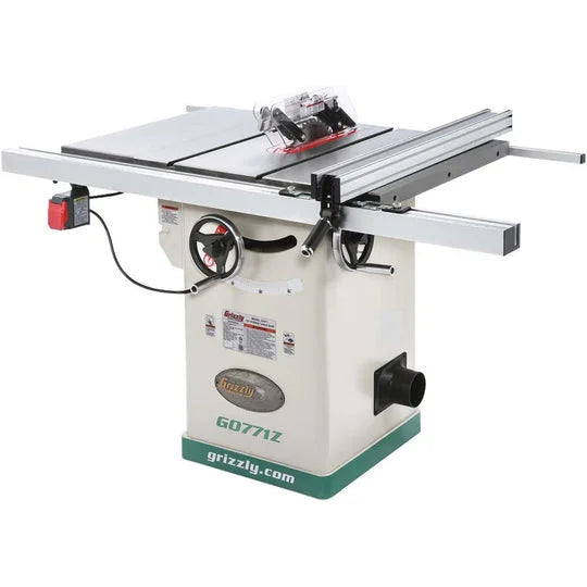 Griizzly G0771Z 10″ 2 HP 120V Hybrid Table Saw with T-Shaped Fence