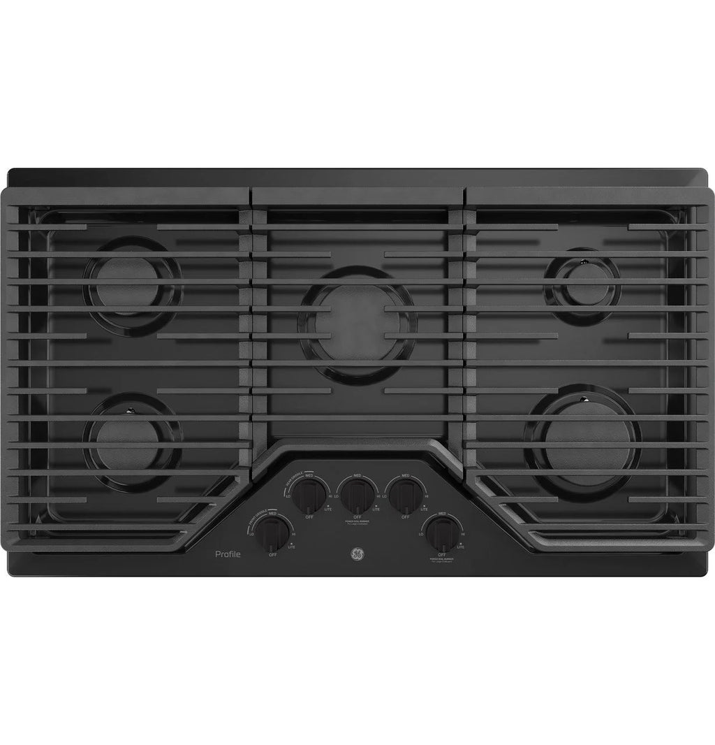GE Profile Series 36″ Built-In Gas Cooktops PGP7036DLBB