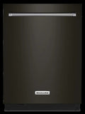 KitchenAid – Top Control Built-In Dishwasher with Stainless Steel Tub, FreeFlex Third Rack, 44dBA – Black stainless steel