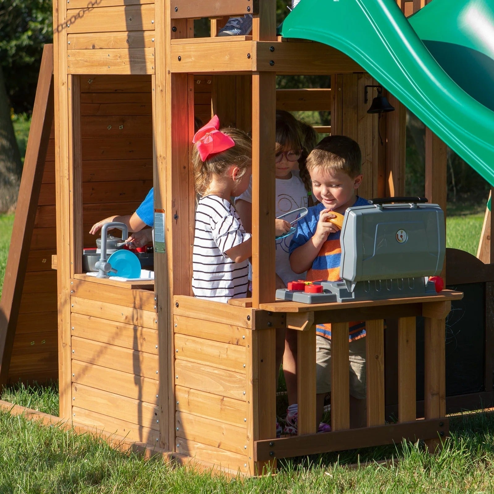 Bristol Point Swing Set Shipping Assembly Included