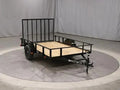 6×10 Single Axle Utility Trailer – Wood Floor & LED Lights – UK Fast Gas