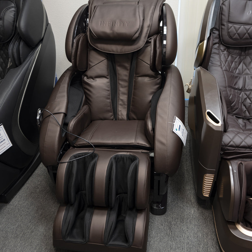 Infinity IT-8500 Plus Luxury Massage Chair – High-Performance S-Track Roller System with Zero-Gravity Positioning, Integrated Foot Rollers, and Lumbar Heat Therapy - Floor Model Closeout