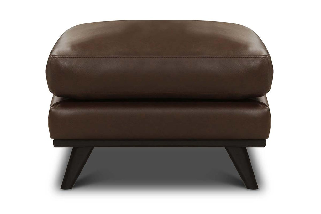 Jude Mid-Century Modern Leather Sofa Collection
