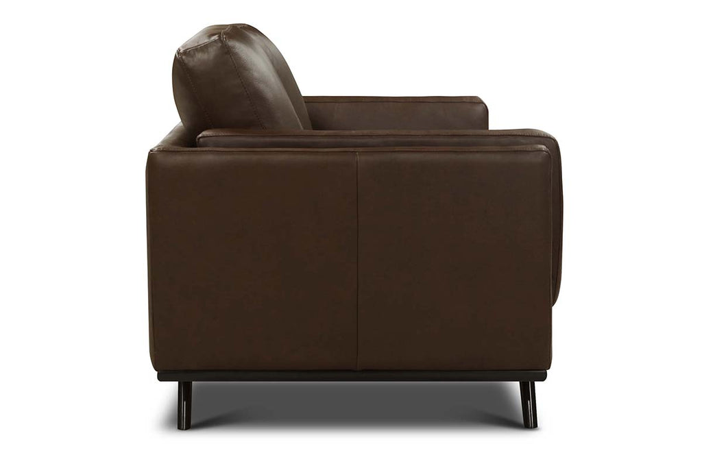 Jude Mid-Century Modern Leather Sofa Collection