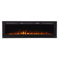 The Sideline 72 Inch Recessed Smart Electric Fireplace 80015
